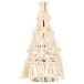 Árbol decorativo de algodón trenzado Árbol decorativo de algodón trenzado Blanco