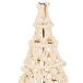 Árbol decorativo de algodón trenzado Árbol decorativo de algodón trenzado Blanco