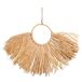 Collar decoración de pared de fibra natural Collar decoración de pared de fibra natural Marrón
