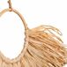Collar decoración de pared de fibra natural Collar decoración de pared de fibra natural Marrón