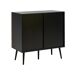 Beliani Aparador DALCROSS Beliani Aparador DALCROSS Negro/ Madera