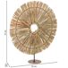 Figura decoración de fibra natural Figura decoración de fibra natural Marrón