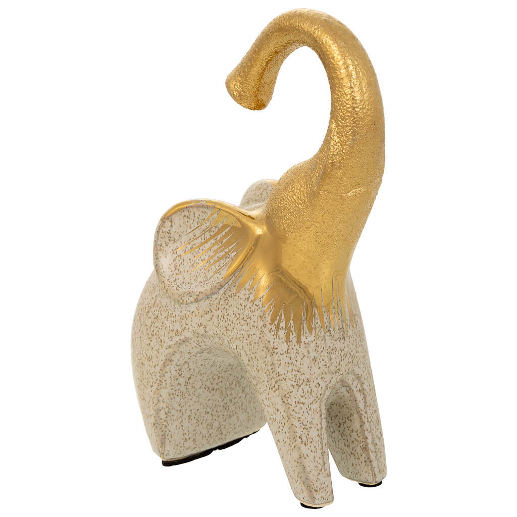 Elefante decoración de cerámica