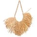 Collar decoración de pared de fibra natural Collar decoración de pared de fibra natural Marrón