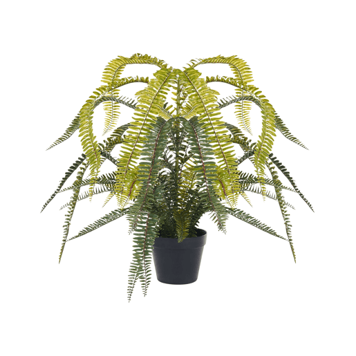 Beliani Planta artificial FERN LEAF PLANT