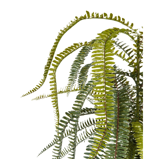 Beliani Planta artificial FERN LEAF PLANT