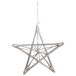 Estrella decoración de mimbre Estrella decoración de mimbre Plateado