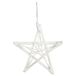 Estrella decoración de mimbre Estrella decoración de mimbre Blanco
