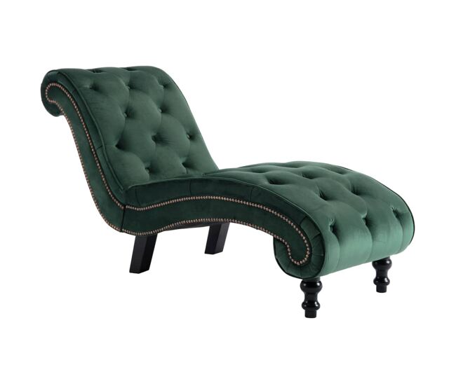 Vidaxl diván de terciopelo verde