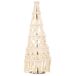 Árbol decorativo de algodón trenzado Árbol decorativo de algodón trenzado Blanco