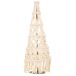Árbol decorativo de algodón trenzado Árbol decorativo de algodón trenzado Blanco