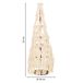 Árbol decorativo de algodón trenzado Árbol decorativo de algodón trenzado Blanco