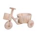 Bici Macetero de madera Bici Macetero de madera Marrón