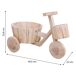 Bici Macetero de madera Bici Macetero de madera Marrón