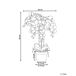 Beliani Planta artificial ORCHID Beliani Planta artificial ORCHID Blanco/ Verde