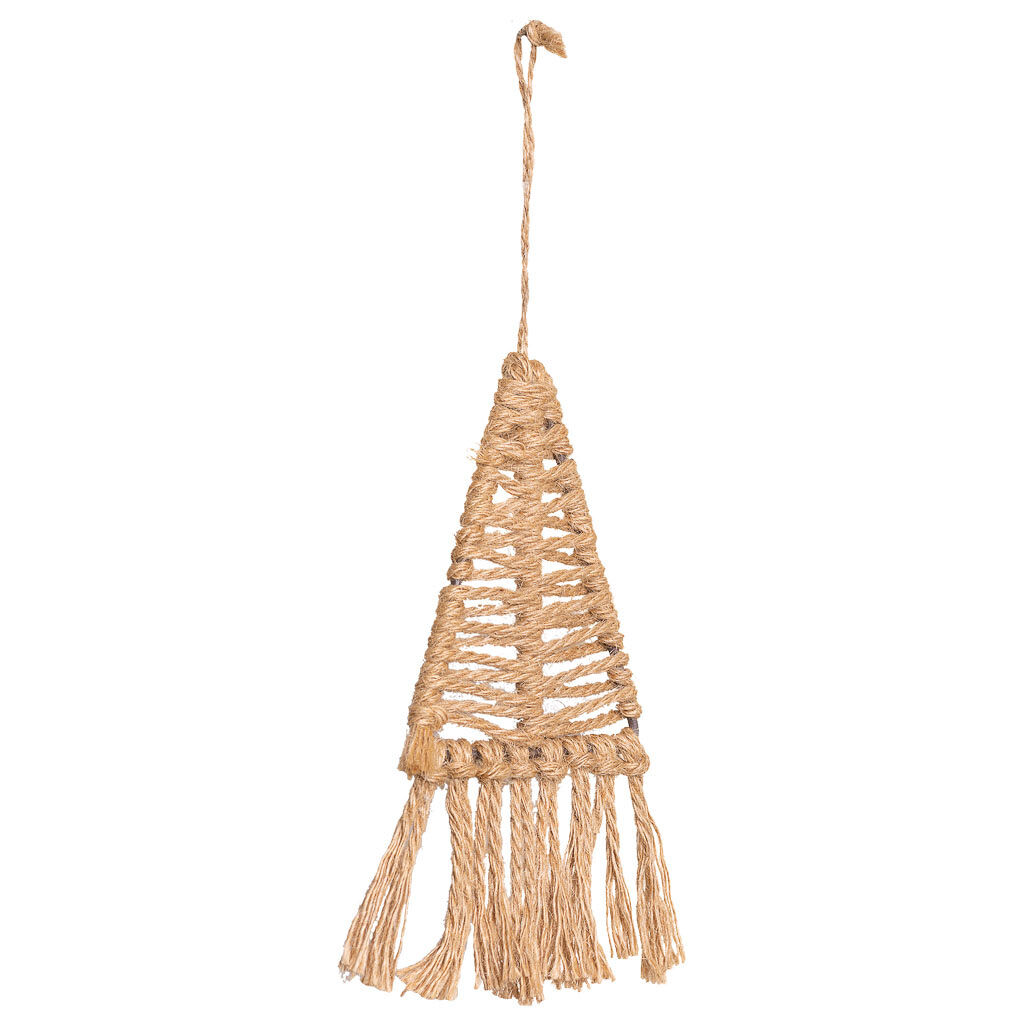 Árbol decorativo de algodón trenzado