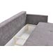 Beliani Sofá cama Poliéster HOLSEN Beliani Sofá cama Poliéster HOLSEN Gris Oscuro
