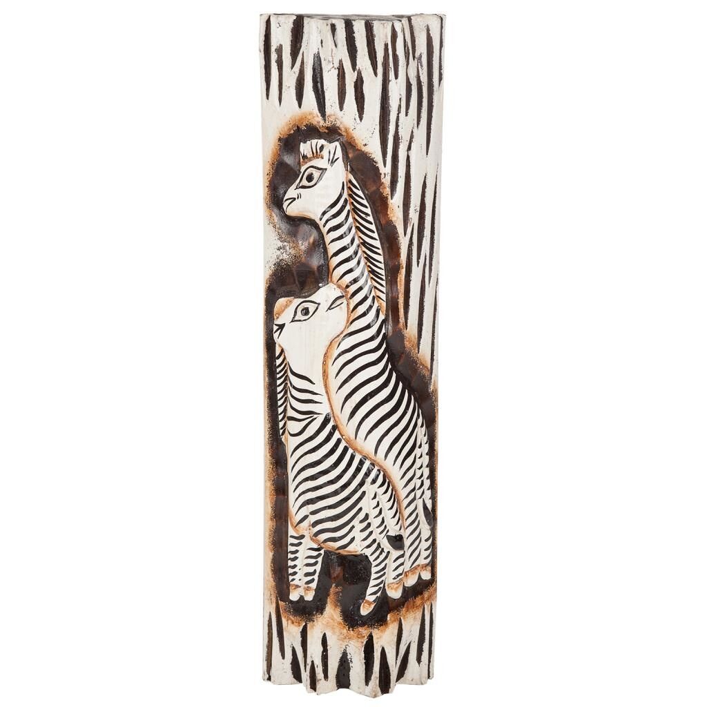Panel jirafa de madera
