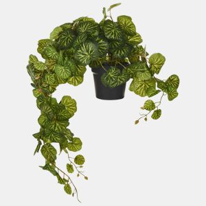 Beliani Planta artificial STRAWBERRY BEGONIA