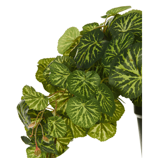 Beliani Planta artificial STRAWBERRY BEGONIA Beliani Planta artificial STRAWBERRY BEGONIA