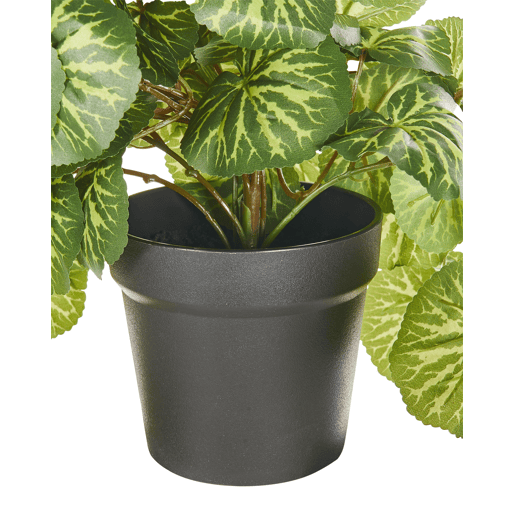 Beliani Planta artificial STRAWBERRY BEGONIA Beliani Planta artificial STRAWBERRY BEGONIA