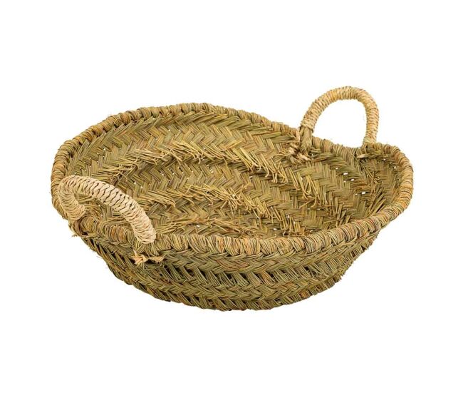 Capazo esparto 39x36x14h cm