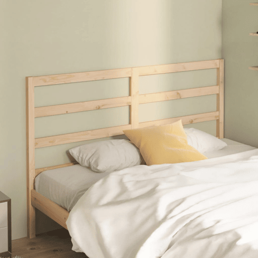 vidaXL Cabeceira de cama 141x4x100 cm pinho maciço vidaXL Cabeceira de cama 141x4x100 cm pinho maciço
