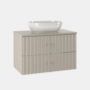 Móvel simples lavatório 80cm Izae Caxemira