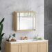 Armario con Espejo HOMCOM, hogar - baño Armario con Espejo HOMCOM, hogar - baño Marrón