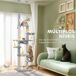 Árbol para Gato Aglomerado de Madera PawHut Árbol para Gato Aglomerado de Madera PawHut Gris