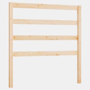 vidaXL Cabeceira de cama 95x4x100 cm pinho maciço