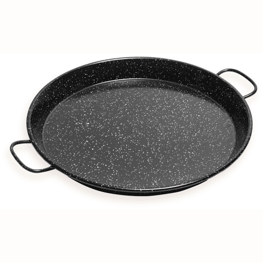 Briebe Levante Paellera Valenciana Indução 34 cm, Aço Esmaltado para 6 Porções de Paella, , Preto