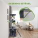 Árbol para Gato Aglomerado de Madera, Felpa PawHut Árbol para Gato Aglomerado de Madera, Felpa PawHut Gris