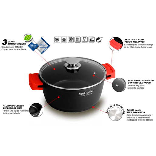 Wecook Ecostone , , Preto