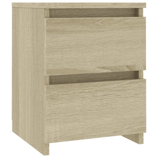 vidaXL Mesa de cabeceira 30x30x40 cm contraplacado carvalho sonoma vidaXL Mesa de cabeceira 30x30x40 cm contraplacado carvalho sonoma