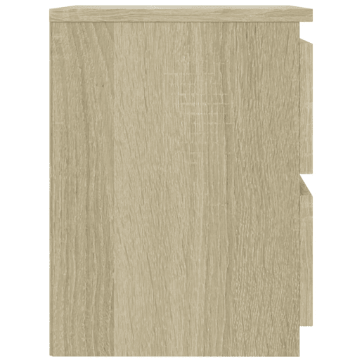 vidaXL Mesa de cabeceira 30x30x40 cm contraplacado carvalho sonoma vidaXL Mesa de cabeceira 30x30x40 cm contraplacado carvalho sonoma