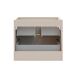 Mueble doble lavabo encastrado Azel Mueble doble lavabo encastrado Azel Beige