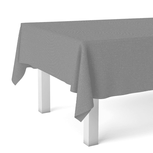 Toalha de Mesa Hule Ter Gris 140cm Donegal Collections