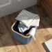Cesto para Ropa Poliéster, Bambú HOMCOM, hogar - baño Cesto para Ropa Poliéster, Bambú HOMCOM, hogar - baño Gris