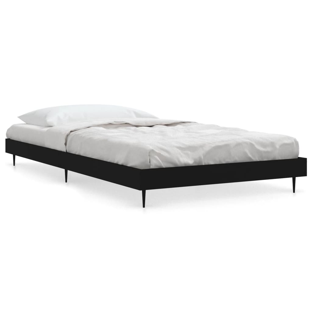 Estructura de cama 90x200 Negro