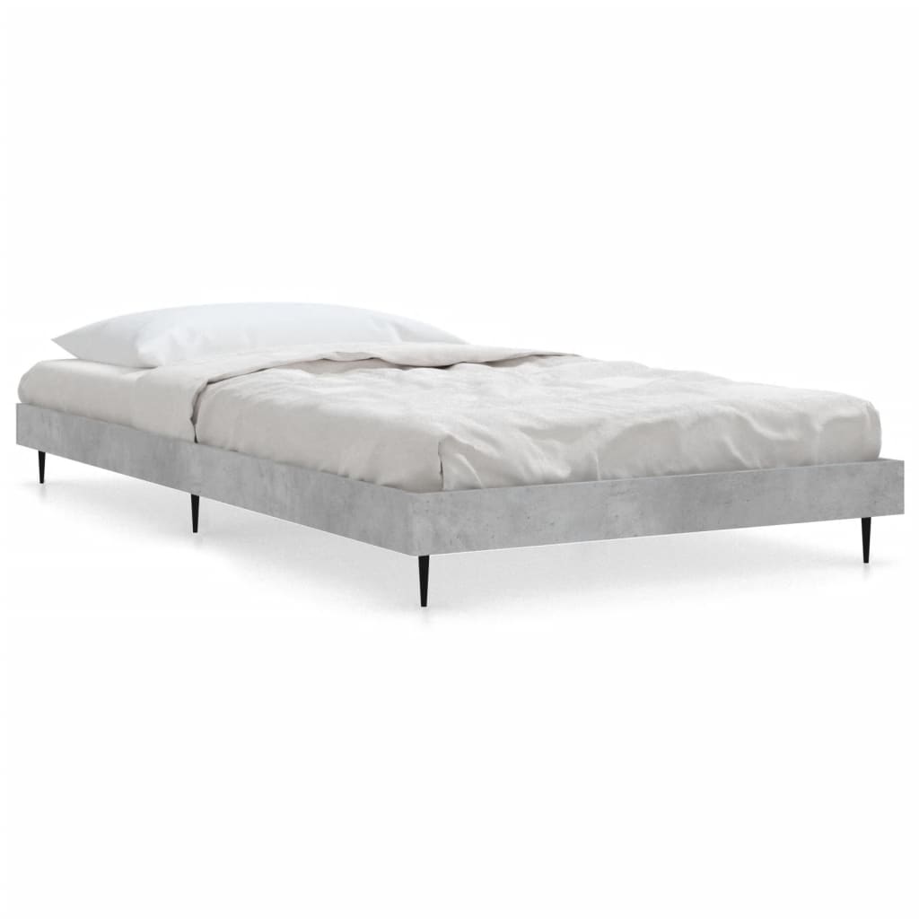 Estructura de cama 90x200 Cemento