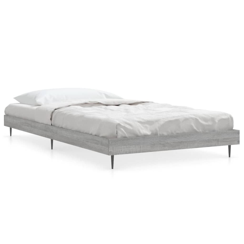 Estructura de cama 90x200 Gris