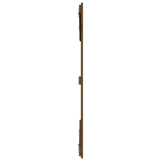 vidaXL Cabeceira de parede 204x3x110 cm pinho maciço castanho-mel vidaXL Cabeceira de parede 204x3x110 cm pinho maciço castanho-mel