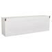 Estante de pared de madera y rejilla Estante de pared de madera y rejilla Blanco