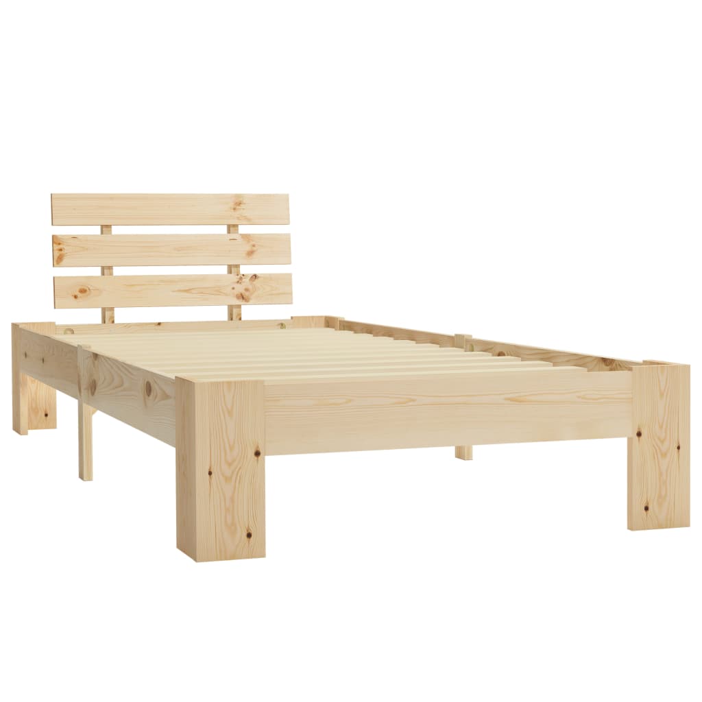 Estructura de cama 100x200 Madera