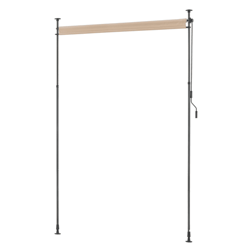Estore exterior Cimarra em poliéster 200 x 270 x 310 cm cor de areia pro.tec