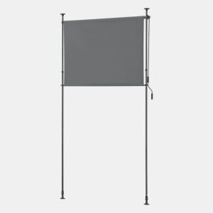Estore exterior Cimarra em poliéster 150 x 270 x 310 cm cinzento escuro pro.tec