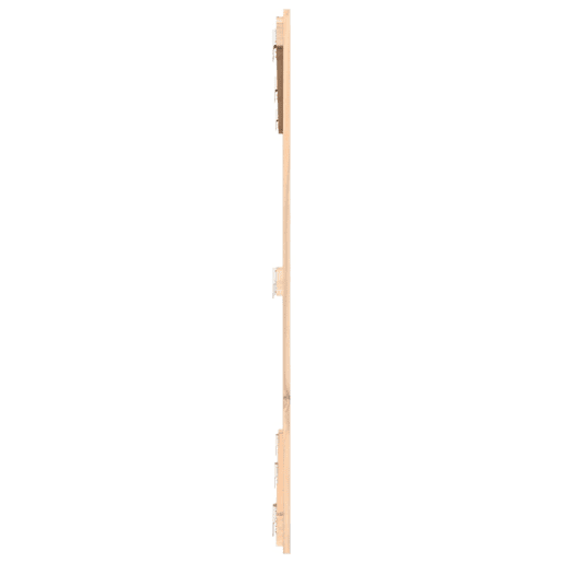 vidaXL Cabeceira de parede 166x3x110 cm madeira de pinho maciça