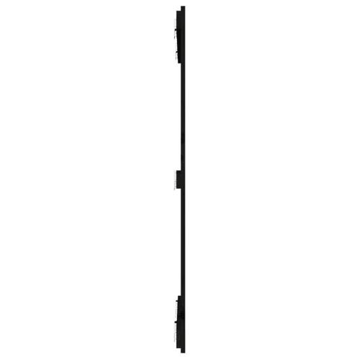 vidaXL Cabeceira de parede 82,5x3x110 cm madeira de pinho maciça preto vidaXL Cabeceira de parede 82,5x3x110 cm madeira de pinho maciça preto