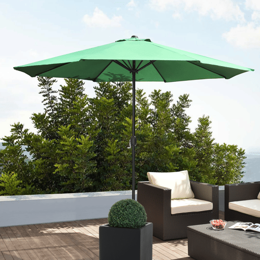 Guarda-sol Sonn com pega poliésteraço 300 x 230 cm Verde casa.pro
